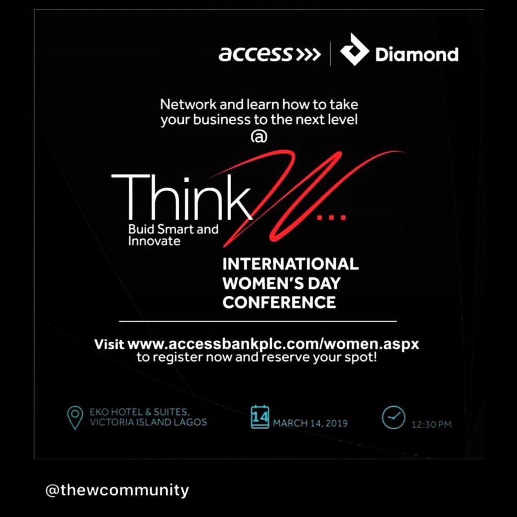 temite's tweet photo. I am thrilled to hang out with my Diamond and Access Bank Family today! I am going to talk about innovation and how women can solve problems in our community and still return financial and commercial value! Come hang out with us, it’s free! #AccessDiamond https://t.co/fHjPhEfynb