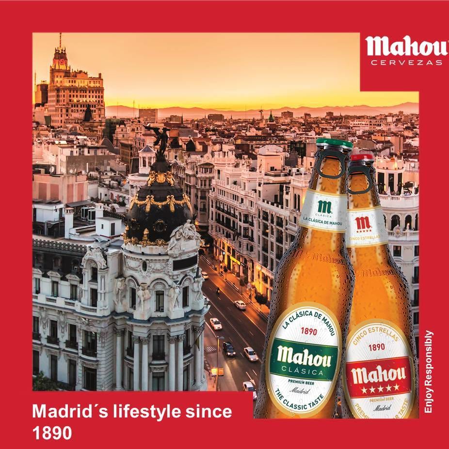 Madrid, where Mahou Culture started in 1890

#Mahoustory
#Mahoucervezas
#Mahoumoments