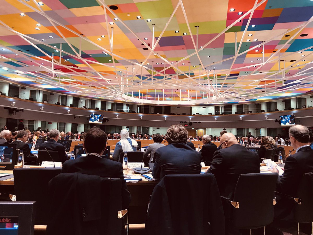 From Brussels at the Meeting of Foreign Ministers “Supporting the Future of Syria and the region”  #SyriaConf2019 <a href="/FedericaMog/">Federica Mogherini</a> <a href="/eu_eeas/">European External Action Service - EEAS 🇪🇺</a> -> EU committed to support on long term basis, together with the <a href="/UN/">United Nations</a> - <a href="/UNIDO/">UNIDO</a> ready to be part of the solution!