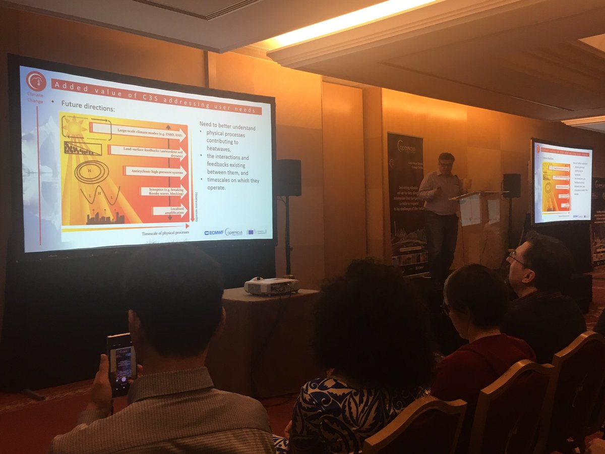 @CopernicusECMWF @CopernicusEU Europe’s eyes on Earth: supporting Europe and beyond to build #climateresilience #australia #heatwaves #climateadaptation #SISusers19