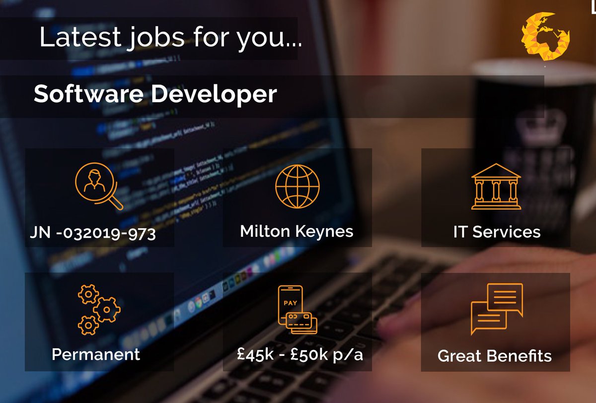 HuCapVentures's tweet photo. Human Capital Ventures are looking to recruit multiple Software developers for our  Global Technology Client based in Milton Keynes

Follow the link below to apply 

https://t.co/Vu6UEmIJhW https://t.co/BM4qjjT42v