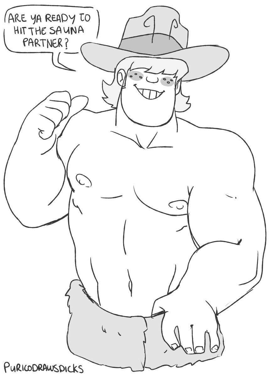 puri_porn's tweet photo. some clays i've drawn. gotta love that cowboy! https://t.co/eoAI3y1Lp1
