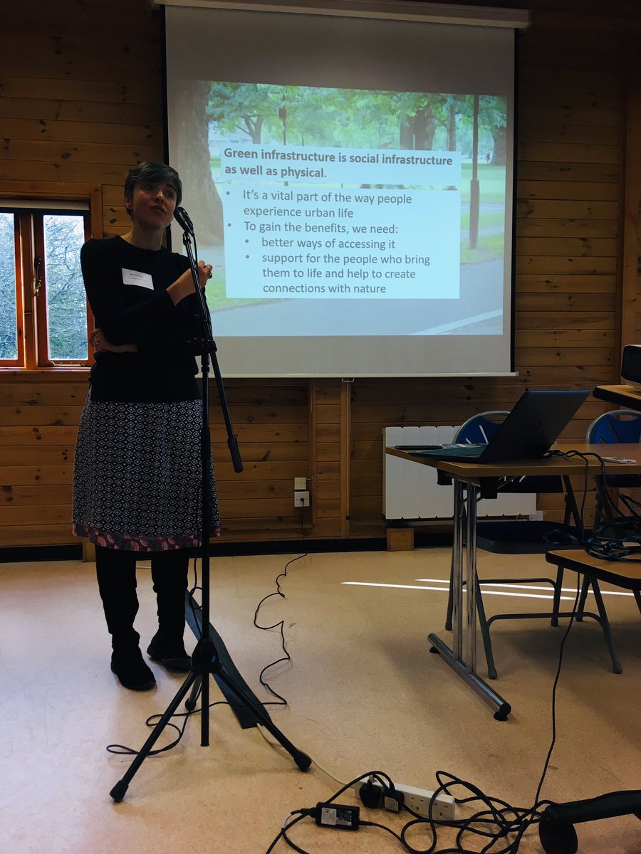 Great to see so many wonderful organisations at <a href="/NaturalCambs/">NaturalCambs</a> event in Huntingdon today.  <a href="/DrNicolaDempsey/">Dr Nicola Dempsey</a> kicking us off on the importance of urban nature for our wellbeing. Easy access (walking &amp; cycling especially) is critical. #NaturallyHealthy2019