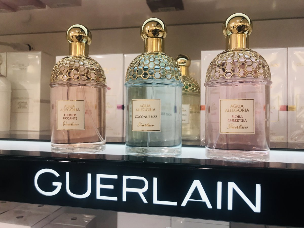 New Guerlain Aqua Allegoria Collection Of Fragrances Are Now In