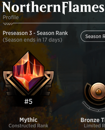 northflamemtg's tweet photo. Getting there

#mtgarena #mtg #mythicinvitational https://t.co/0zyuyDteqy