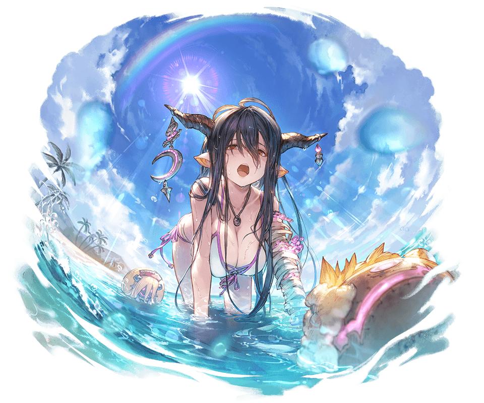 グランブルーファンタジー ヴィーラ 水着 ふるい カードスリーブ グランブルーファンタジー ヴィーラ 水着 ふるい カードスリーブ