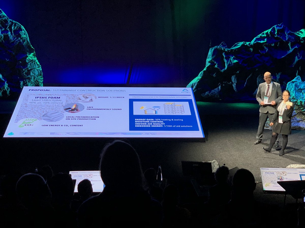 ManuLionCrypto's tweet photo. Ipsiis : light mineral foams for insulation, fireproofing, energy efficiency. 

#HTSummit https://t.co/4lFMEvfz74