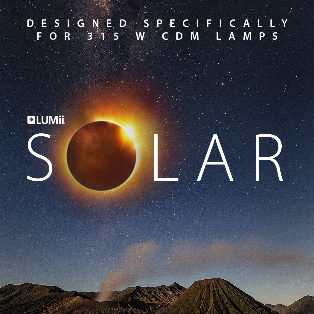 LUMii SOLAR is our range of 315 W CDM lighting. The range includes a series of lamps, reflectors, ballasts and full fixtures. 

Explore the SOLAR range at - grow-lumii.com/category_produ…

#LUMii #LUMiiSOLAR #CDM #LightKit #Lighting #CDMLighting #GrowLight #GrowLighting #HydroGarden