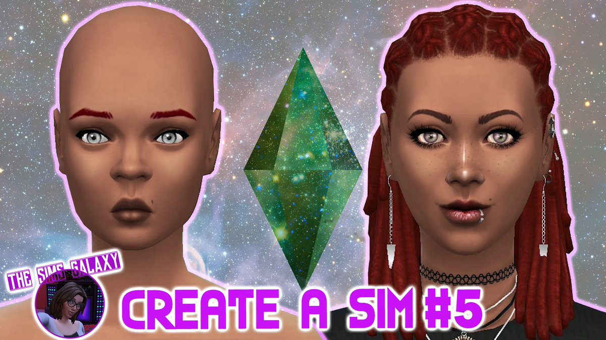 TheSimsGalaxy1's tweet photo. 🙆‍♀️  THE SİMS 4: CREATE A SİM #5 @TheSims  

📺 https://t.co/zJbZtue2Jj   

👉#TheSimsGalaxy #TheSims4 #thesims #thesimsturns19 #sims #createasim #thesimscreateasim #thesims3 #thesimsgirl  #fashion #makeup #dreadlocks #piercing https://t.co/eKP3K2yIab