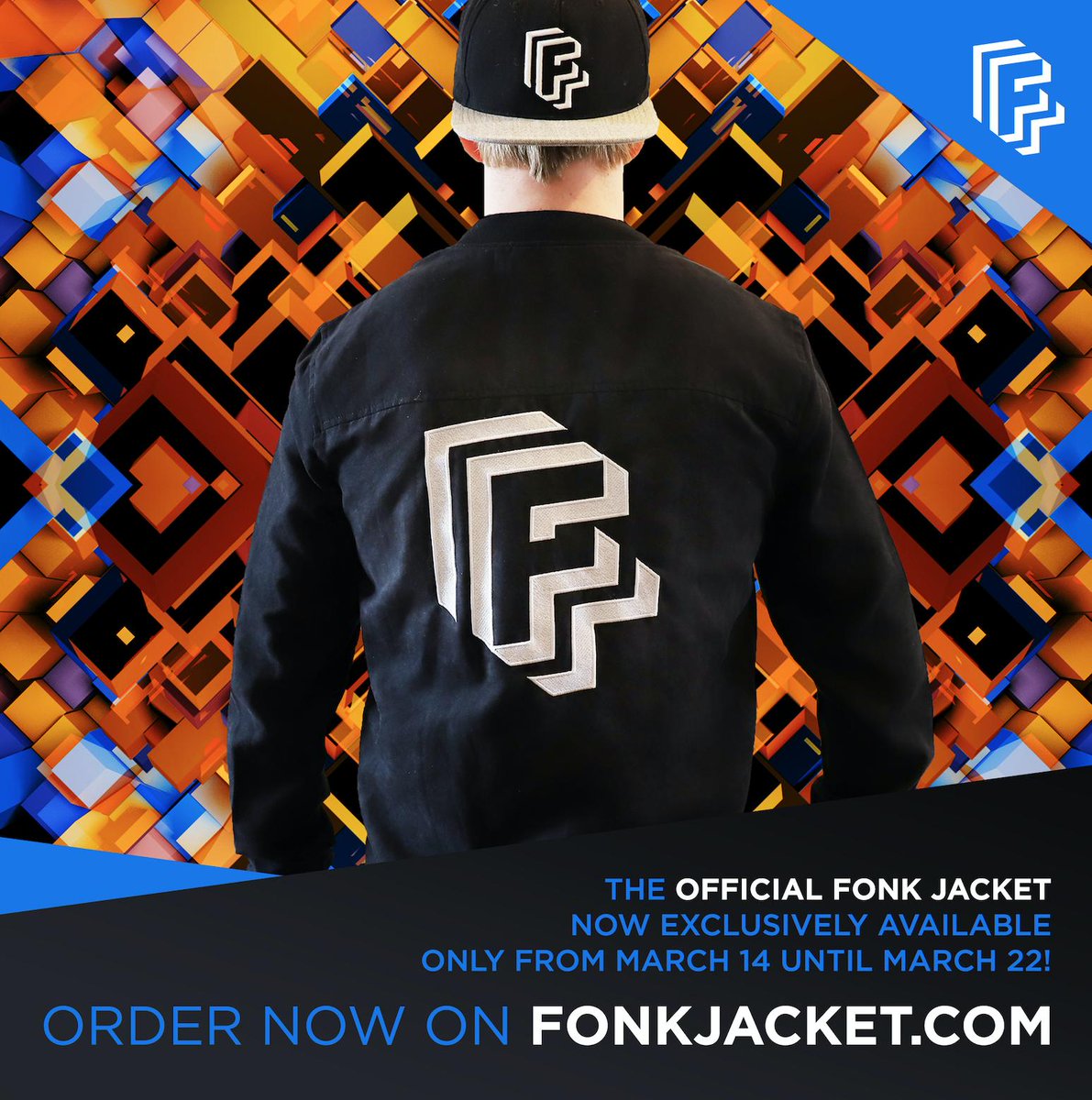 fonkrecordings's tweet photo. You can now get your hands on this exclusive Fonk jacket for a limited time only 🙌 Make sure to grab yours before it's too late! Go to https://t.co/kMY5Bw9ySL and buy your jacket now 👌 https://t.co/bYCQOXLm0E