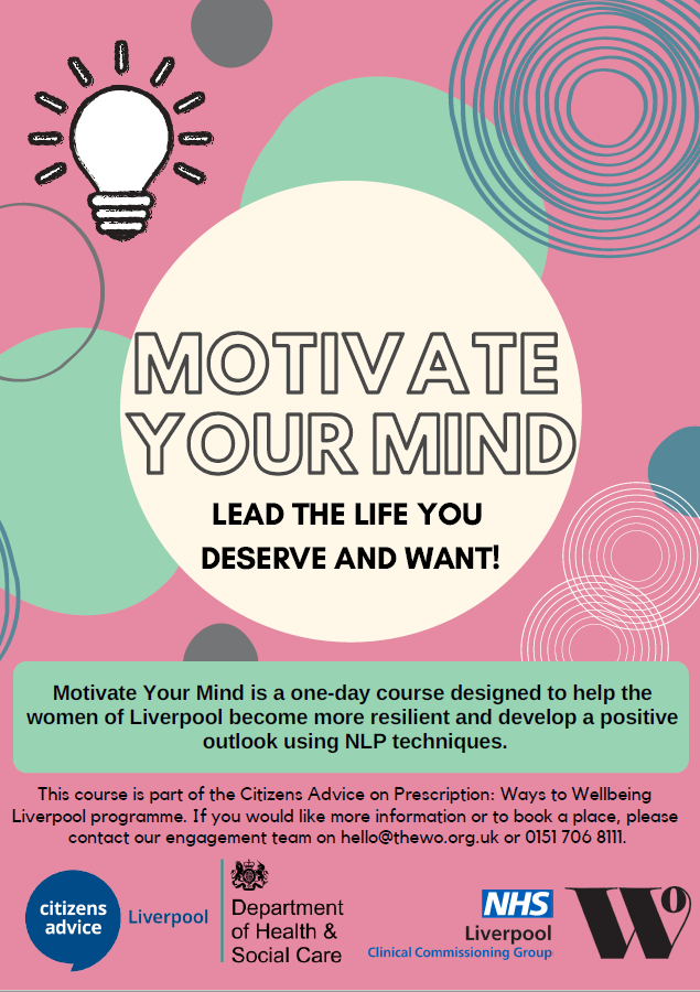 54StJamesStreet's tweet photo. This #SocialPrescribingDay follow @cab_app for practical advice &amp; supported links to well-being services in Liverpool ✅

Working with the team, @TheWomensOrg have launched TWO courses for Liverpool women living with stress, a disability or health condition 👇 https://t.co/rQX1UINsFz