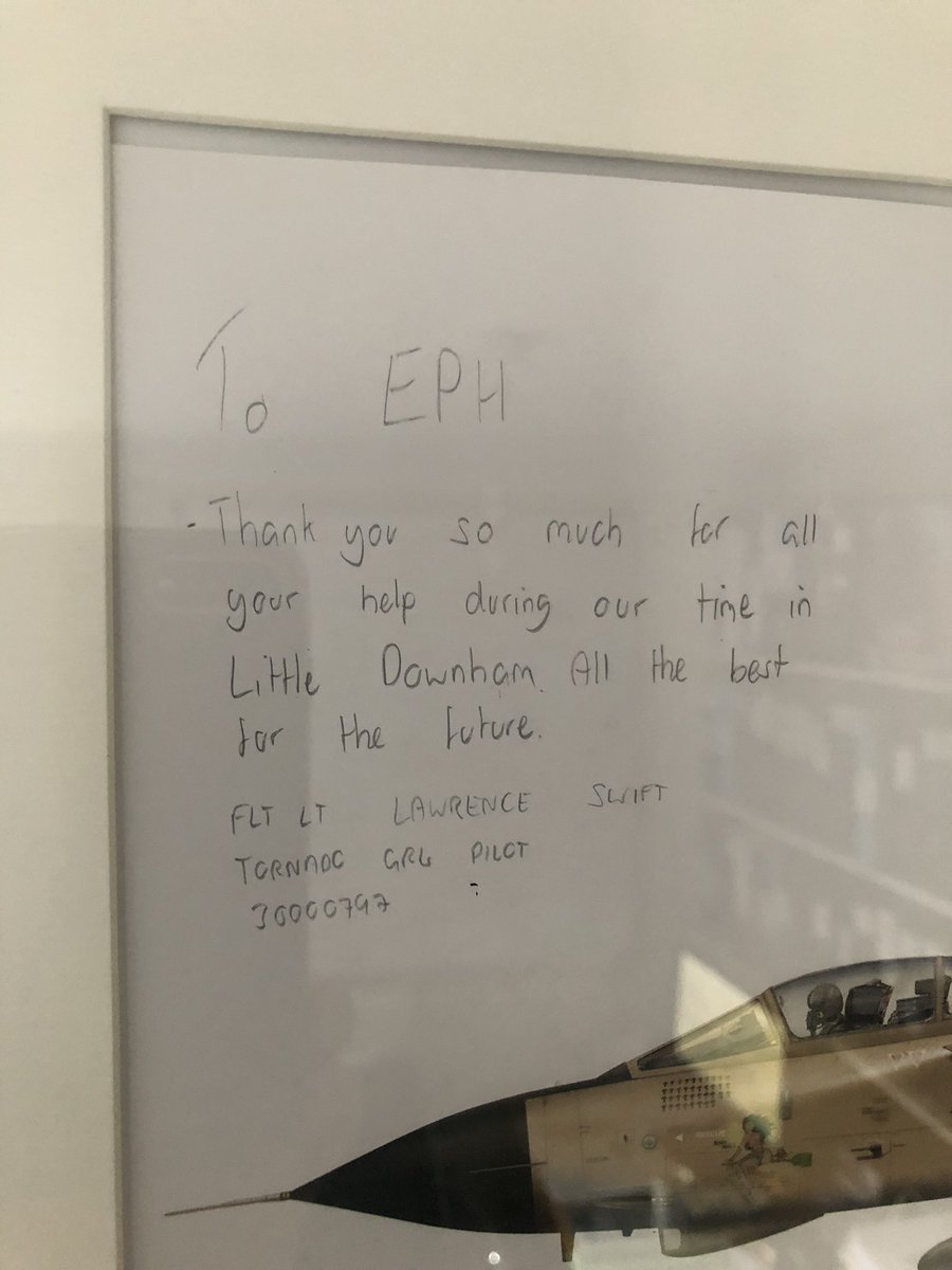 A nice gift from a regular customer who is moving away to Canada, all the best and good luck ✈️