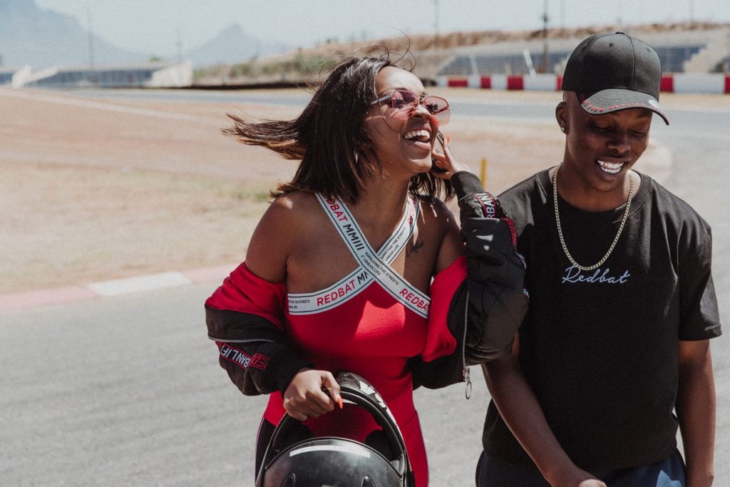 They thought we were done😂 @steezylenyora🏁..sign up to the @sportscene_sa Newsletter to be the first to know when the merch pulls up #REDBATDRIVE#REDBAT#SPORTSCENE 📸: @BeResponsive