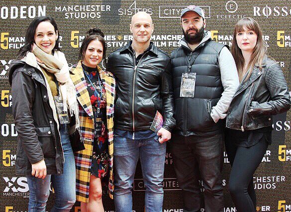 SE1PRODUCTIONS's tweet photo. The Firefighter cast, crew &amp; supporters at Saturday’s @ManIFFofficial screening with Q&amp;A. 📸 #karenhewittphotography
#shortfilm #grenfellvoices #firefighters #grenfelltower #justiceforgrenfell #indiefilm #nojusticenopeace #manchesterfilmfestival 💚 @grenfellvoices https://t.co/IScjdGd6ev