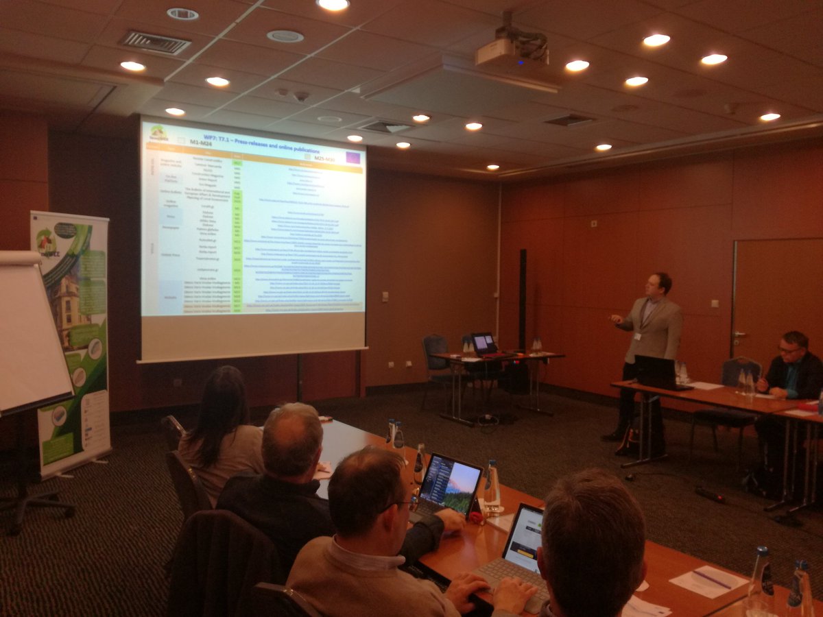 #Dissemination, #Exploitation &amp; #Communication on 30M meeting of <a href="/InnoWEE_H2020/">InnoWEE</a> in #Warsaw by @JakubPluta5
