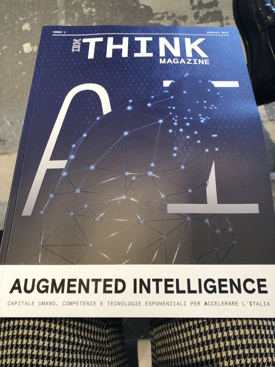 MorganaStell's tweet image. La consegna a #partcloud a @ferrazza dell’#ibmthinkmagazine  con le storie di innovazione delle imprese #innovation