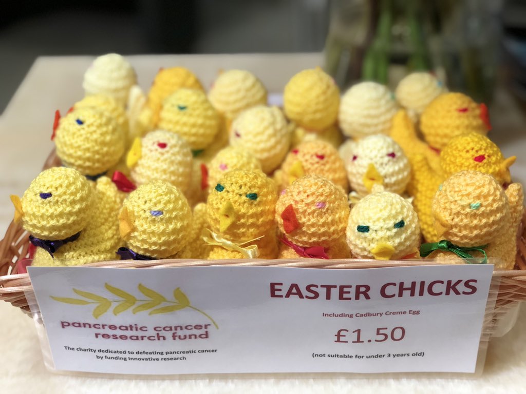 ViewpointYork's tweet photo. We are raising funds to help a charity close to our hearts @PanCanResearch Please support us by treating yourself to one of our handmade chicks! https://t.co/PueMB4gmUb