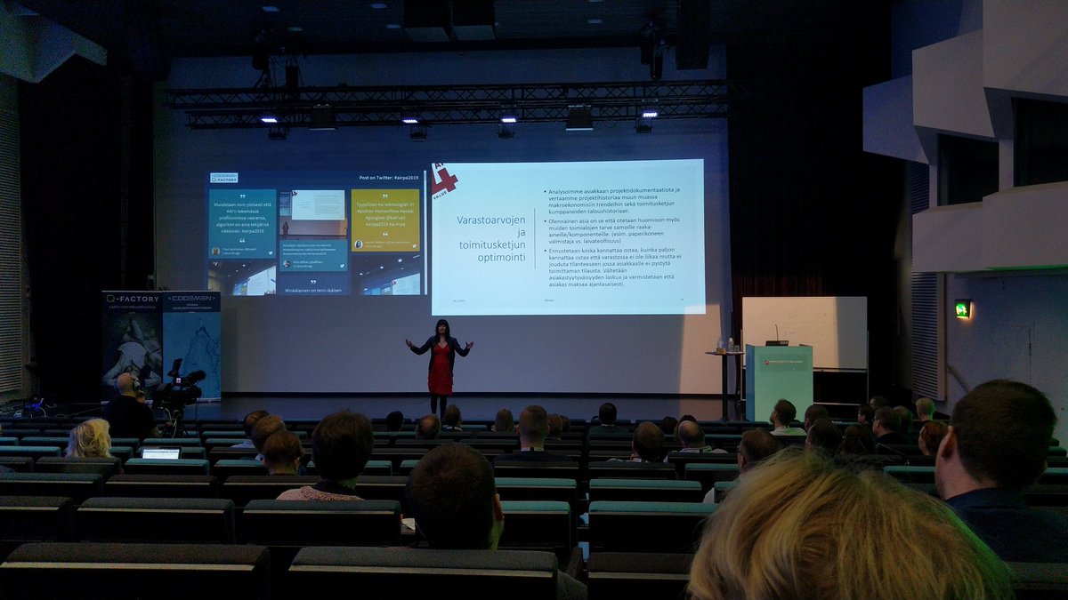 hranki's tweet image. #ATKTAKASIN ja #HYPEKUIKKAAN #ai'n ympäriltä. Hyviä konkreettisia esimerkkejä @katrvall! #airpa2019