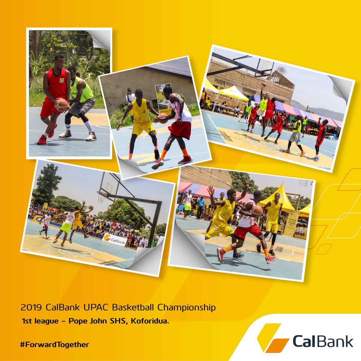 CalBankPLC's tweet photo. It's always a joy to watch students compete in sports through the UPAC (Universities, Polytechnics and Colleges) Basketball Championship.
#CalBank
#WeLoveSports
#SportsDevelopment
#LesserKnownSports
#ForwardTogether https://t.co/pt0wCZ0bsX
