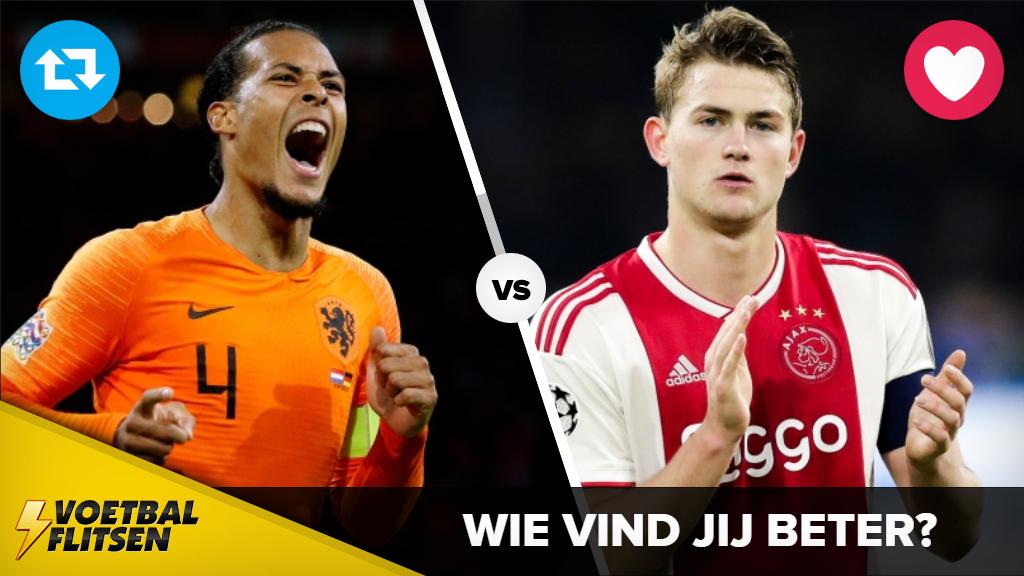 voetbalflitsen's tweet image. ⚡️ Virgil van Dijk en Matthijs de Ligt speelden allebei heerlijke wedstrijden in de achtste finale van de #ChampionsLeague. René van der Gijp vindt Van Dijk beter, Johan Derksen gaat voor De Ligt. Maar wie vind jij de beste van de twee? 👇

RT = Van Dijk
LOVE = De Ligt