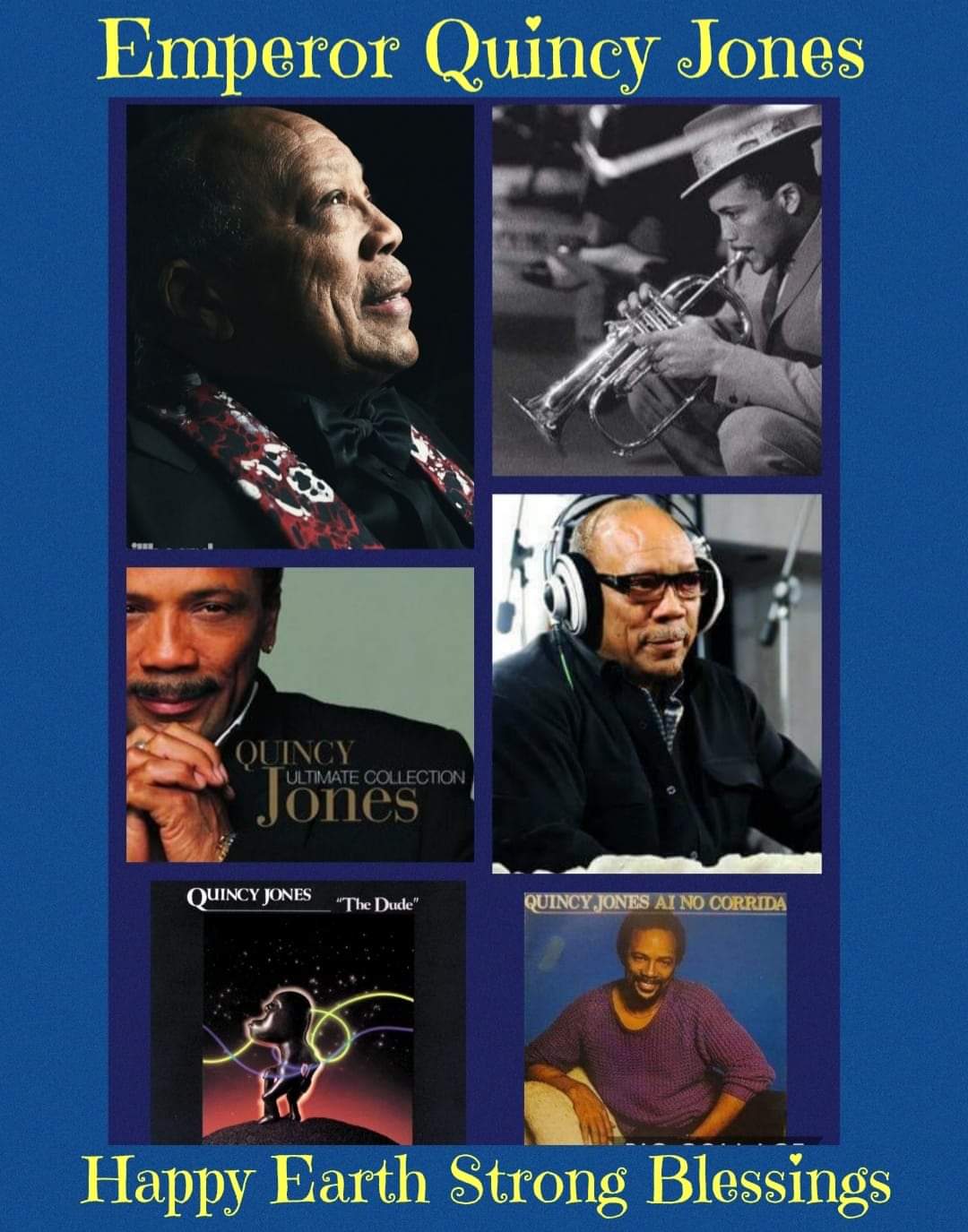 Happy Birthday Quincy Jones - 86yrs  strong 