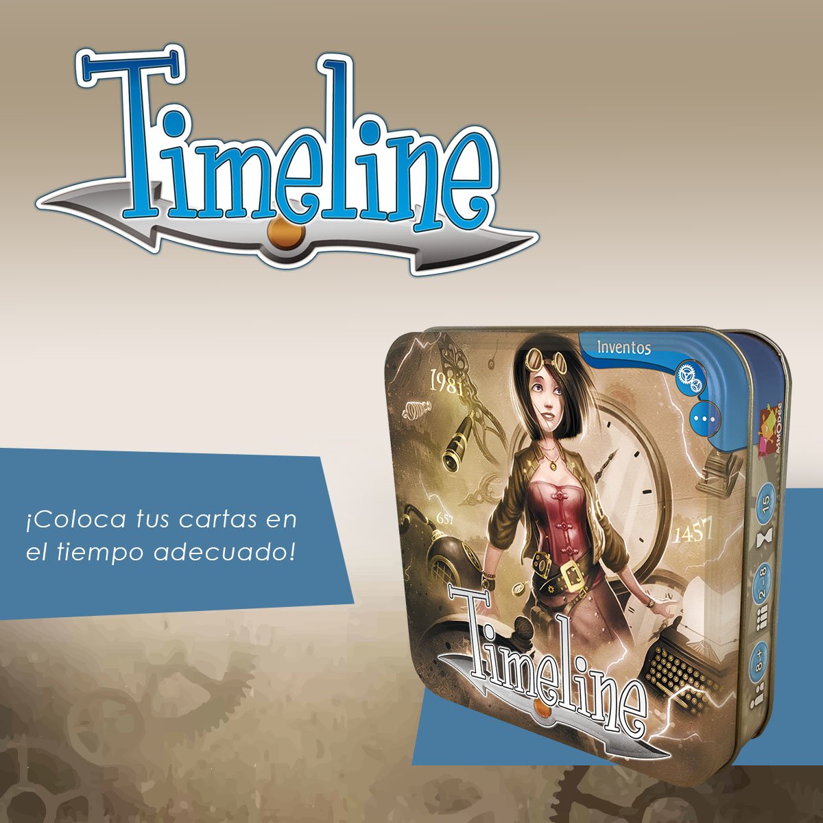 Asmodee_es's tweet photo. ¿Cuándo se inventó la bombilla? ¿En qué año se estrenó la primera película de Star Wars?  Solo el que tenga mejor memoria y un instinto más desarrollado puede alzarse con la victoria. ¿Llegarás a tiempo?

https://t.co/qpmOJqvPqi
#Timeline https://t.co/8uDpIYM9bq