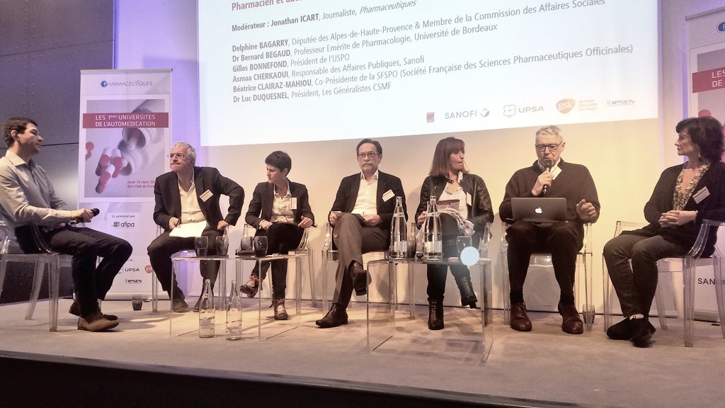 cocktailsante's tweet image. Les 1 er universités de l&apos;automedication
Pharmacien et Automédication
Prescrite ou conseillé par le pharmacien c&apos;est la même molécule 
#automedication #uspo