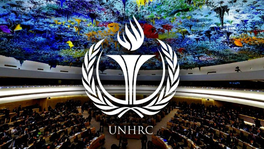 KhanBaltistani's tweet photo. Activists from #GilgitBaltistan on Tuesday highlighted the atrocities being perpetrated by the #PakistanArmy and ISI against the people of the region in Geneva at the venue of a conference of UN Human Rights Council (UNHRC). https://t.co/gbQqOKKUnU