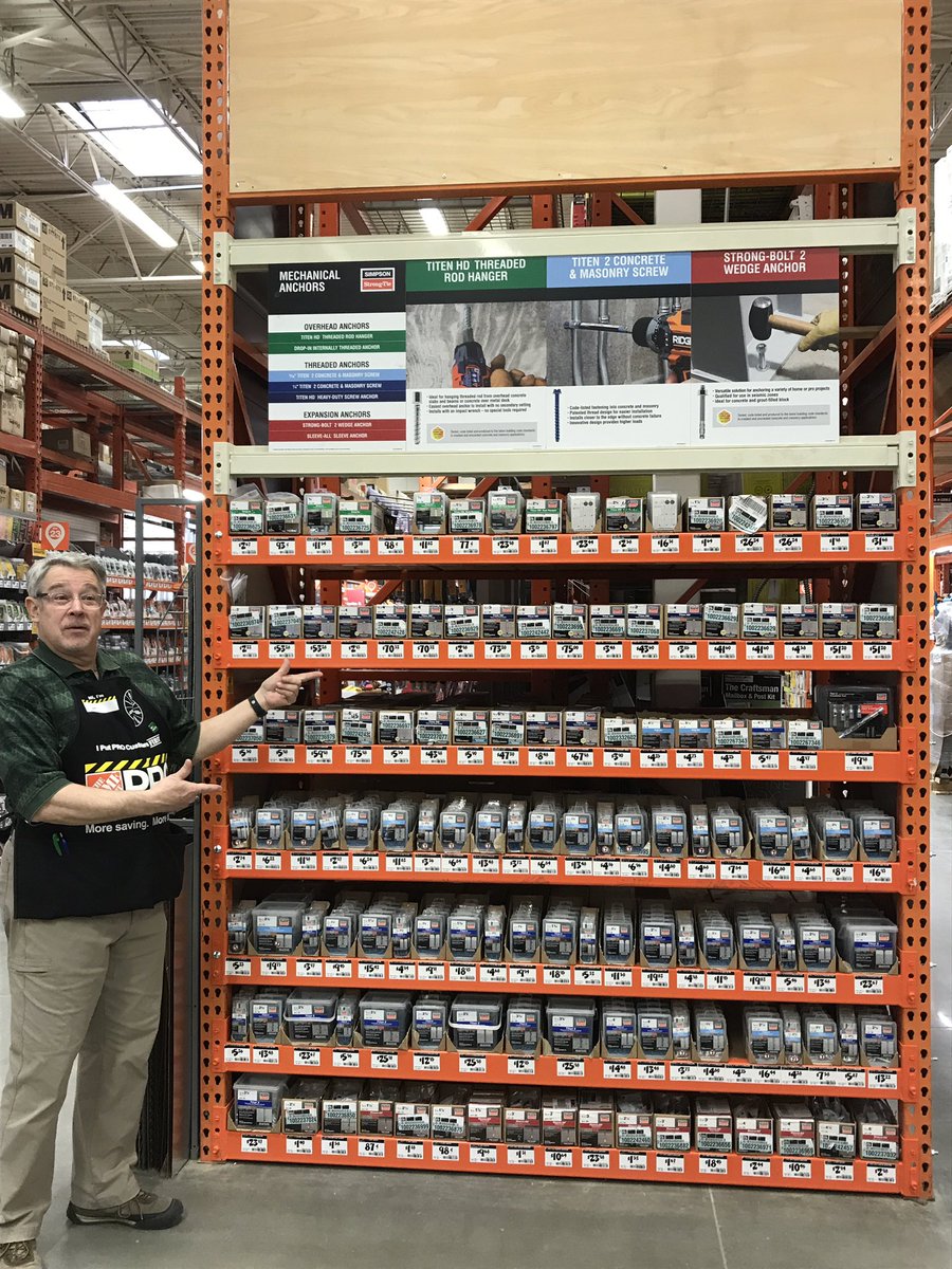 PASA Jim excited to showcase our new Simpson Strong Tie Mechanical Anchors to our PROs! #D1makingadifference <a href="/KMTovey/">Keith Tovey</a> <a href="/rcrossm545/">Russell Cross</a>