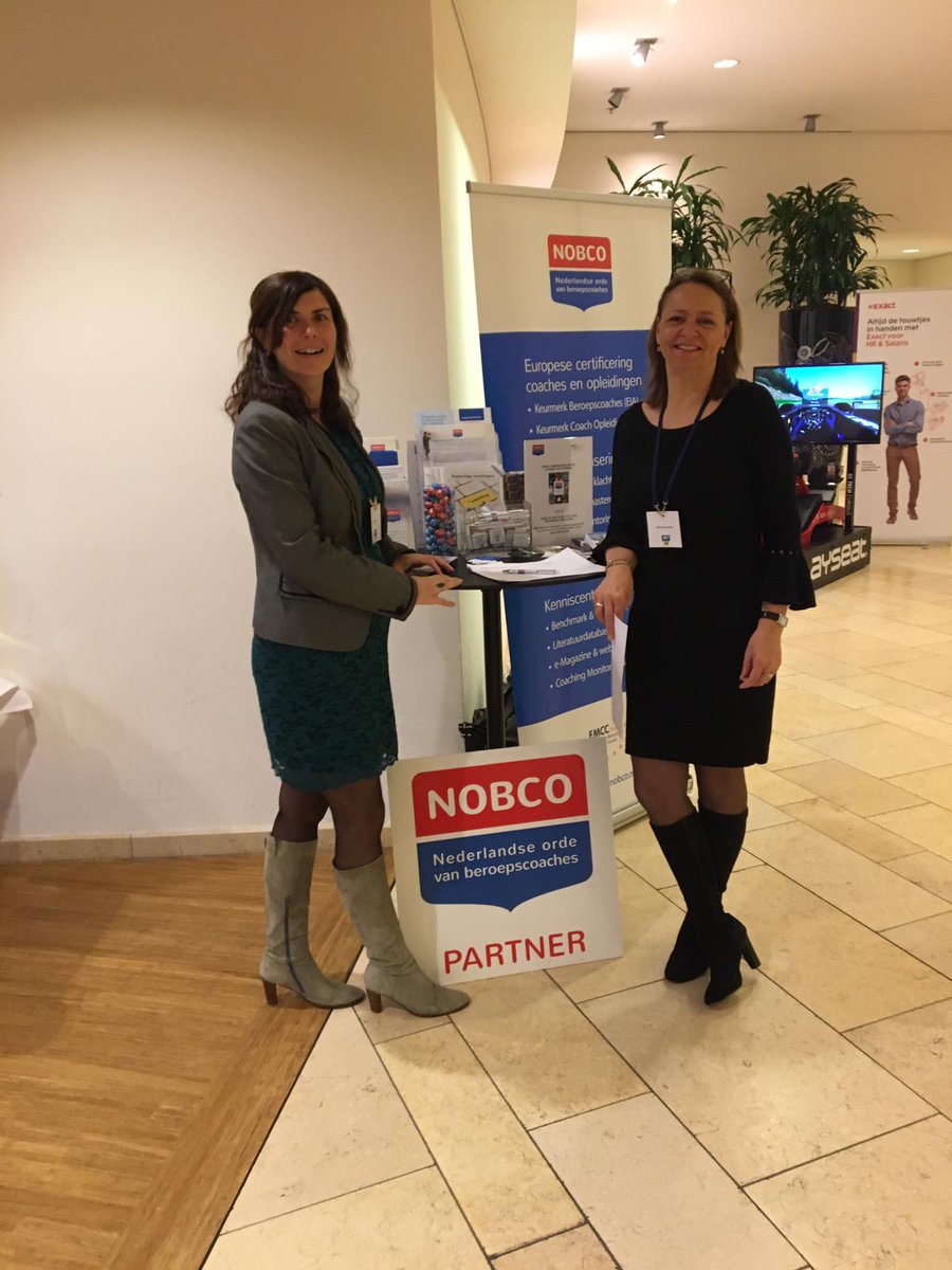NOBCO's tweet photo. Vandaag zijn we als sponsor partner met een stand op de NVP 'Employee Experience Challenge' te vinden! Alles over de toegevoegde waarde van coaching in organisaties. #NVPEEC19 #HRprofessionals #NOBCO https://t.co/ByWlYgObMT