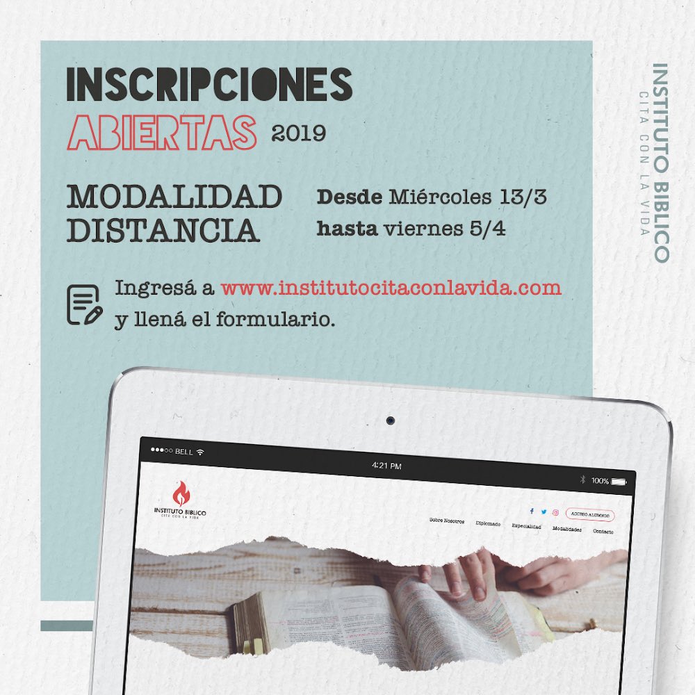 ibcva's tweet photo. #Inscripción Alumnos nuevos de la Modalidad Online, les contamos que ya se encuentran abiertas las inscripciones para realizar tus estudios a distancia. A través del link: https://t.co/g3nNTNGWWM completando el formulario. +INFO.: al (0351) 4254227 interno 29 y en la imagen 👇🏻 https://t.co/z2RtwsfXQX