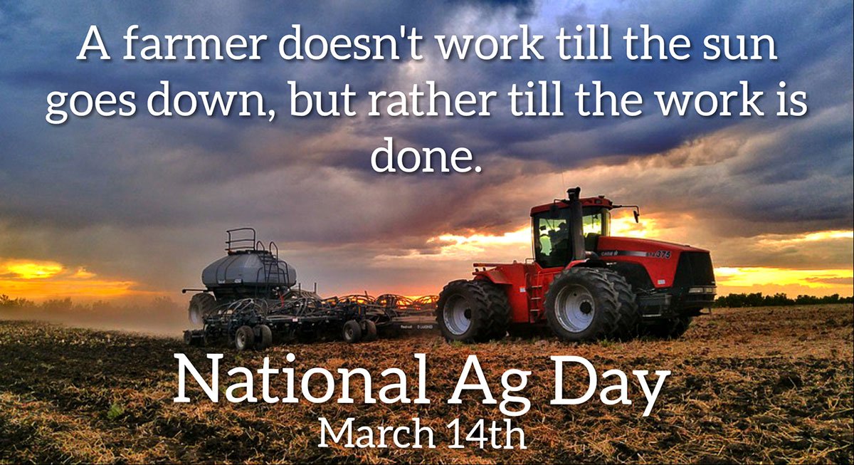 agrisync's tweet photo. Happy #NationalAgDay! Thanks to the @waukeeffa chapter for placing some great #AgDay posters around our office. https://t.co/77wZHo0Nj5