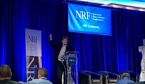 eirevotalent's tweet photo. Taking notes! @davidmcw Williams opens this year's @NRFIreland Annual Conference as morning keynote speaker, exploring #Ireland2020 #IrishIT #ITjobs https://t.co/TJYBxuIHJ7