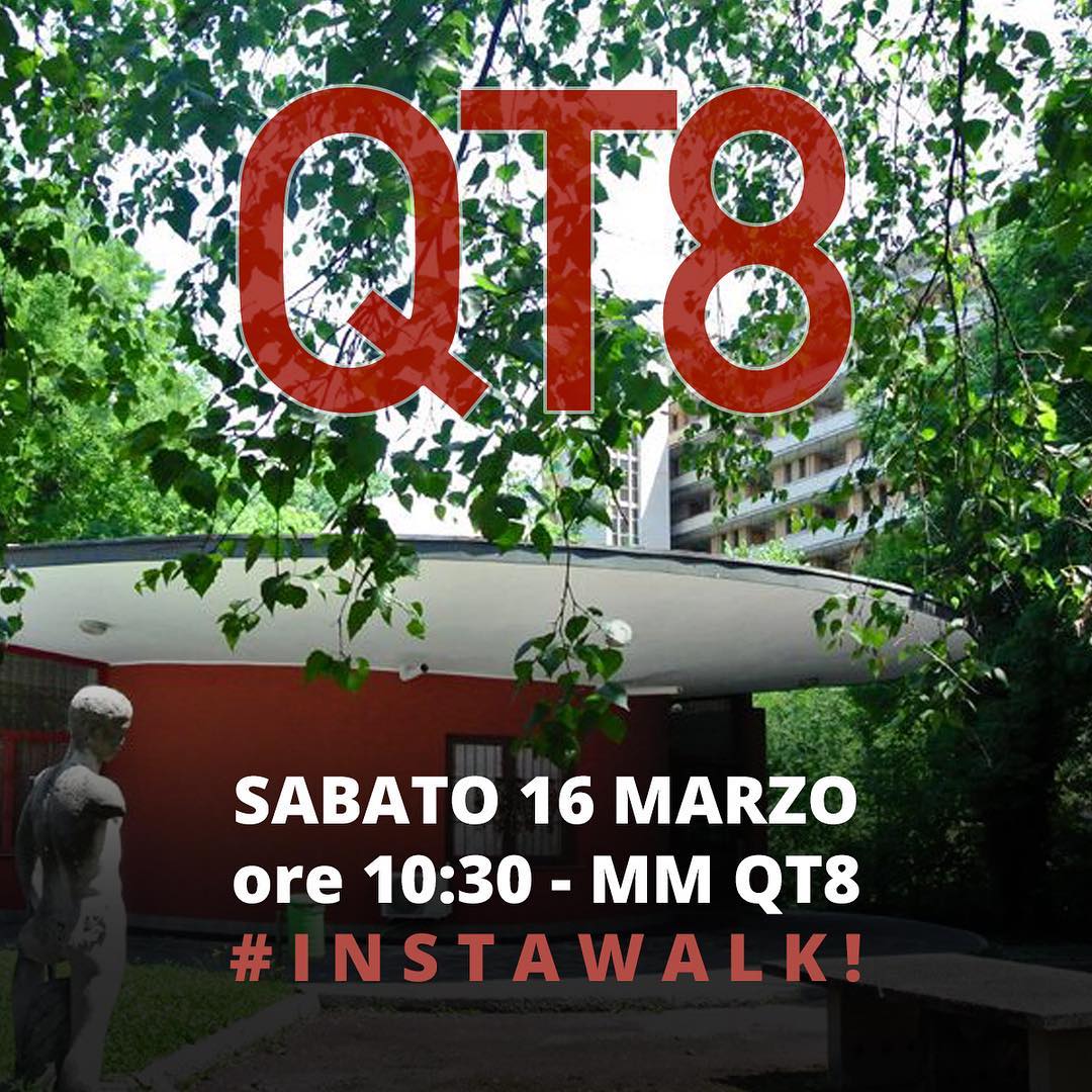 Sabato 16/03 vi aspettiamo al nostro #instawalk alla scoperta del quartiere #QT8 con una guida d'eccezione, l'architetto Mattia Savioni 🙂 
Qui tutte le info per partecipare: instagram.com/p/Bu6_HmBAfIn/