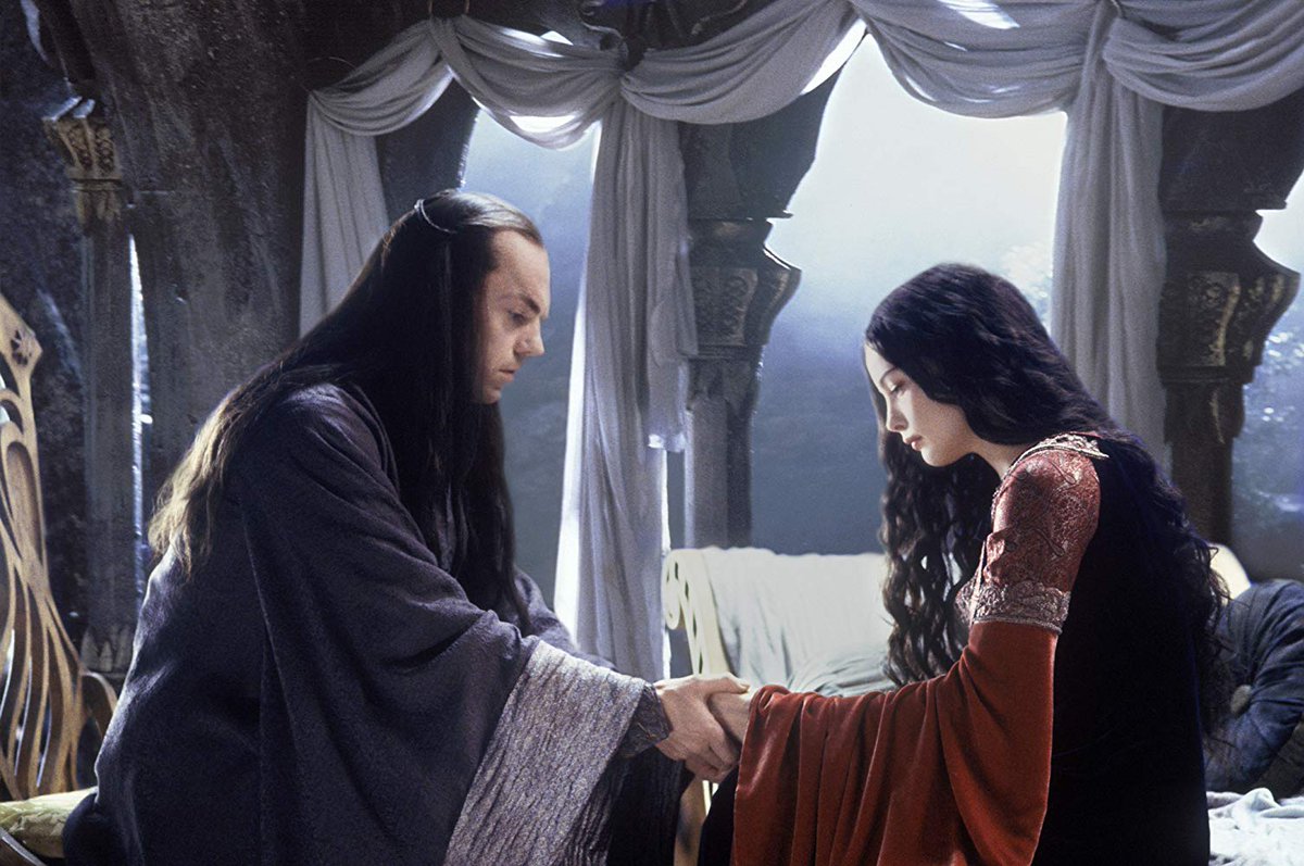 ProvsTolkien's tweet image. Elrond &amp;amp; Arwen 

#Hobbit #LOTR #Tolkien