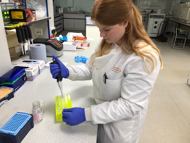 Muscular Dystrophy UK (@mduk_news) on Twitter photo Here is our lab bench (@BowermanNMD) where Emma (<a href="/EmmaSutton96/">Emma Sutton</a>) is doing some RNA extractions from her C2C12 muscle cells to look at gene expression changes following treatment with drug candidates. #BritishScienceWeek, #BSW19 and #TwitterTakeover Here is our lab bench (@BowermanNMD) where Emma (<a href="/EmmaSutton96/">Emma Sutton</a>) is doing some RNA extractions from her C2C12 muscle cells to look at gene expression changes following treatment with drug candidates. #BritishScienceWeek, #BSW19 and #TwitterTakeover
