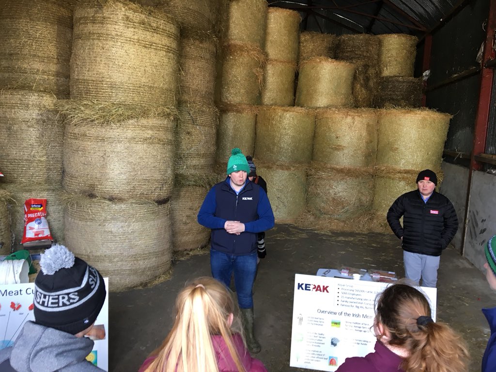 AgriAware's tweet photo. “As long as we have grass and water in Ireland, we in the agricultural industry will continue to produce” - Brian Delaney of @KepakGroup speaking alongside @PhelimONeillFJ at the @farmersjournal farm in Tullamore. 🐂🐄🐖🐑 #farmwalk19 https://t.co/z5ciaI0Y1H
