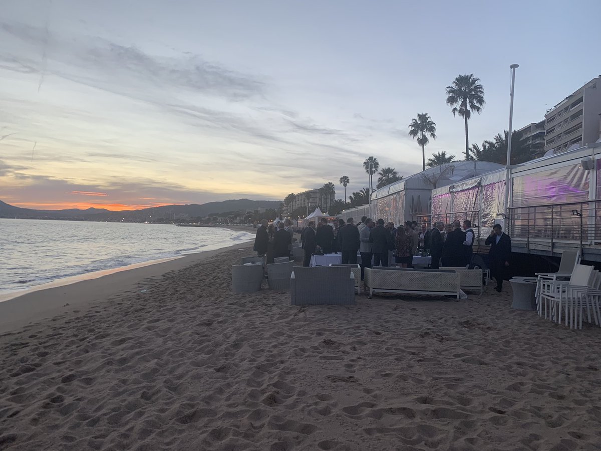 A very successful Tuesday afternoon for us, thank you to everyone who attended our drinks on the beach. #MIPIM #MIPIM2019 #Cannes