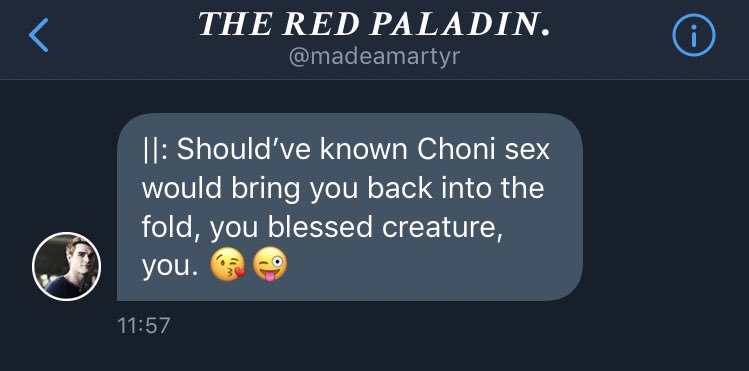|| He knows me so well. You ever want to summon me from the beyond? Write lesbian sex with me.