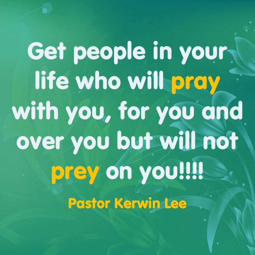 PastorKerwinLee's tweet photo. Pray not Prey! https://t.co/velYLf2Ixy