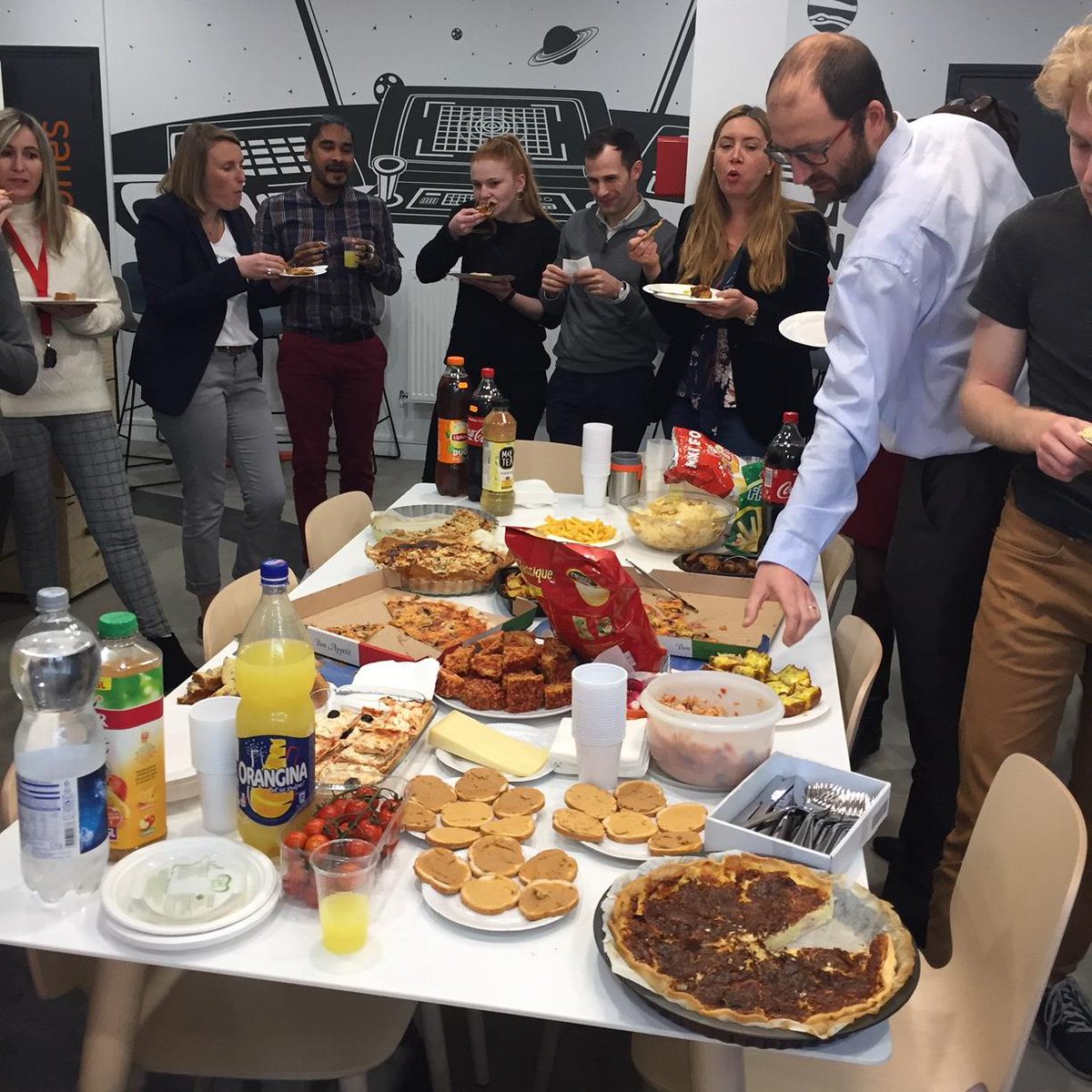 Aujourd’hui, rendez-vous avec les #pilotes des #startups de la #stationpi pour un pique-nique spatial à l’occasion de la journée mondiale du #pi 🤓 Au menu : convivialité, #deeptech et un joyeux brassage avec <a href="/Pulsalys/">PULSALYS</a> <a href="/PepiteBeelys/">Beelys-Centre d'Entrepreneuriat Lyon Saint-Etienne</a> et <a href="/fabrinnov/">Fabrique de l'Innovation</a> ! #PiDay <a href="/ReseauSATT/">Réseau SATT</a>