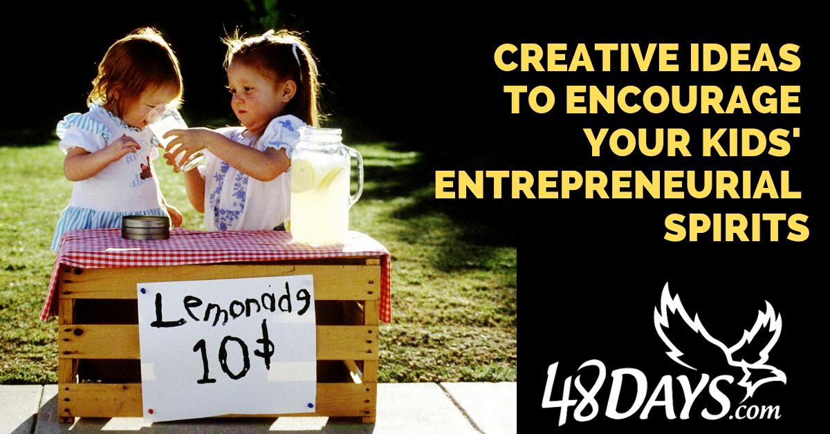 From a listener: "My two older boys, ages 8 &amp; 10, want to start businesses or get jobs to earn money. I want to encourage their entrepreneurial spirits. Any ideas on work ideas for children that age?" Yes! buff.ly/2Hollk5