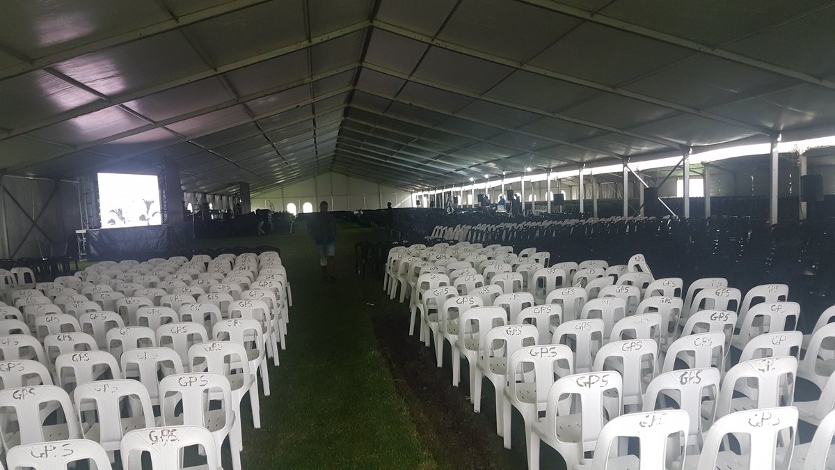 MediaLEDSA's tweet image. Our Losberger 100m x 25m Aluminium Frame Tent @ the launch of the national Good Green Deeds environmental awareness programme in Mdantsane, on the 8th March 2019.