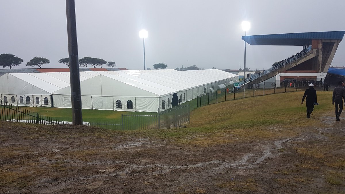MediaLEDSA's tweet image. Our Losberger 100m x 25m Aluminium Frame Tent @ the launch of the national Good Green Deeds environmental awareness programme in Mdantsane, on the 8th March 2019.