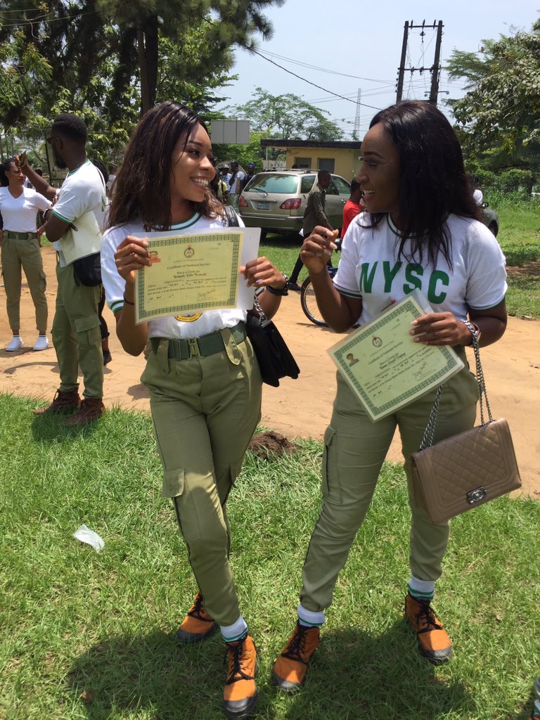 Priye___'s tweet photo. Call it a yearโ๐พโ๐พ. #calabarcorper #NYSCPOP #nysc https://t.co/3c74hNCMPF