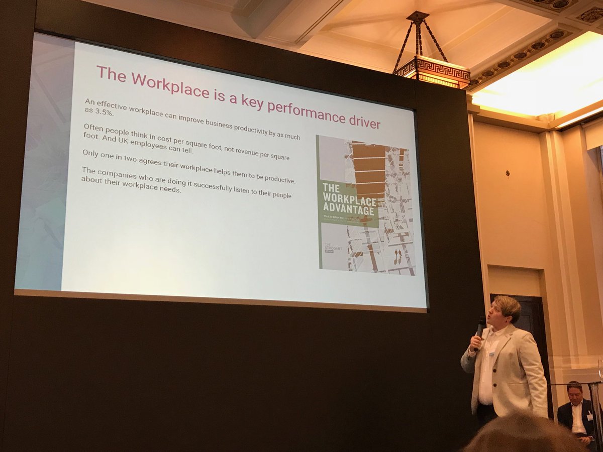 Simone, <a href="/ChiefWorkplace/">Simone Fenton-Jarvis</a>⁩ from ⁦<a href="/twinklresources/">Twinkl Resources</a>⁩ talks about ⁦@StoddartReview⁩ ... the second reference today and it’s not lunch yet! Great reference tool for FMs. ⁦<a href="/IWFM_London/">IWFM London Region</a>⁩ #IWFMlondonconf19