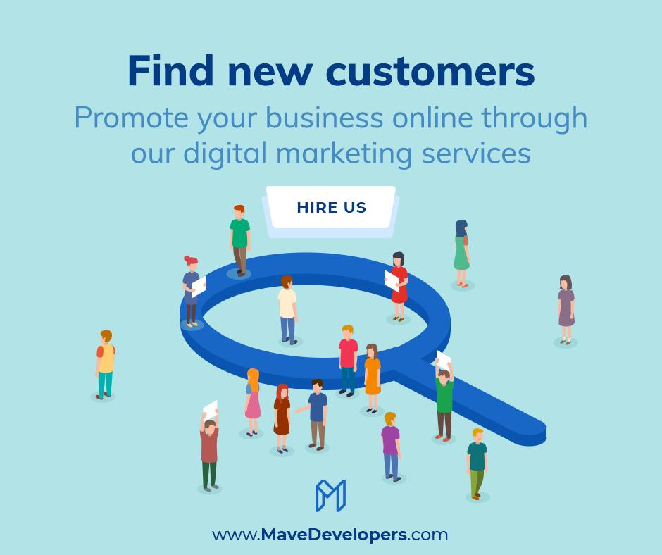 mavedevelopers's tweet image. Start your Digital Marketing with us, today and easily connect with your customers online!
#onlinemarketing #digitalmarketing #hireus #Mavedevelopers
Request a quote: bit.ly/2WDuTga