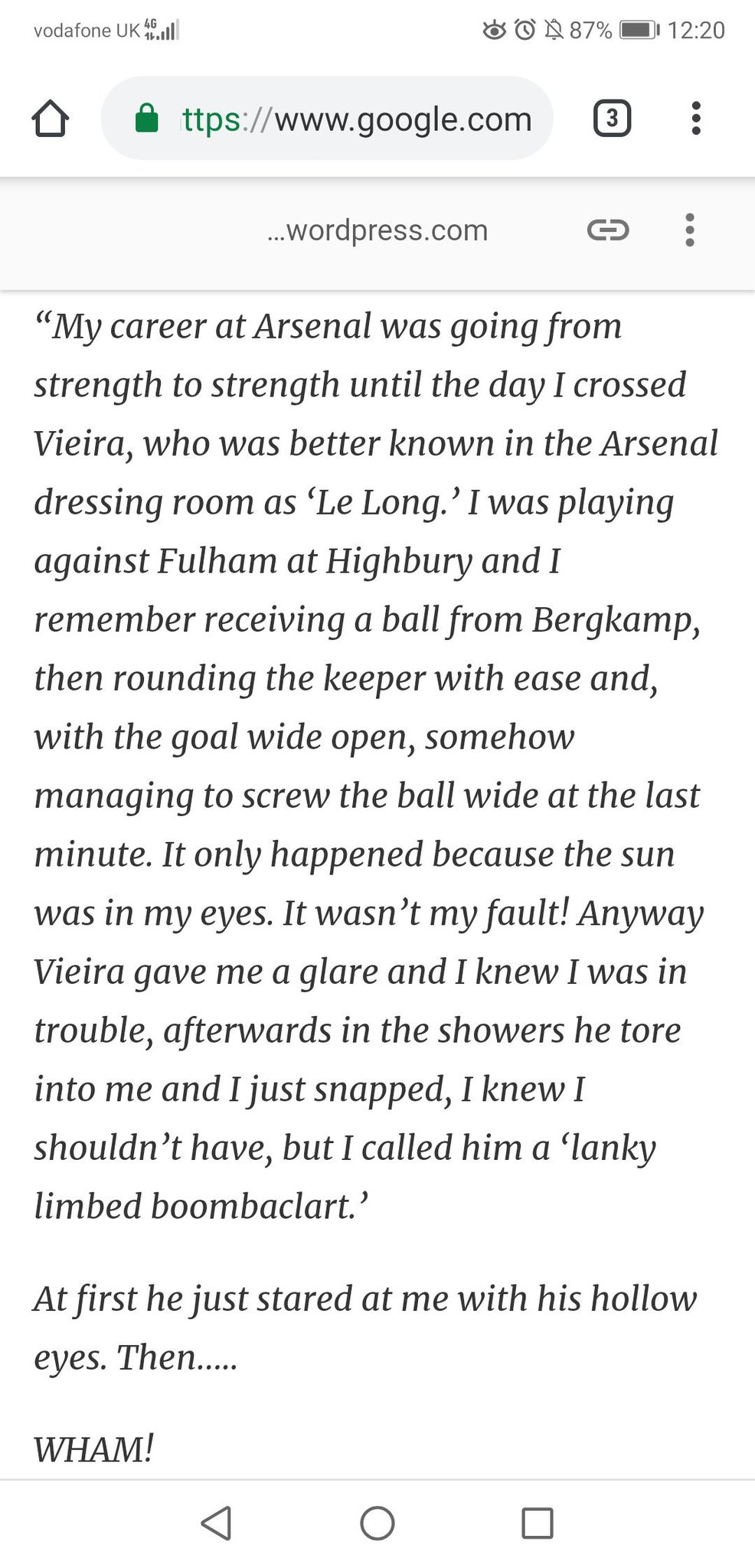 Happy Birthday, Nicolas Anelka. Thank you for providing the greatest piece of literature ever. 