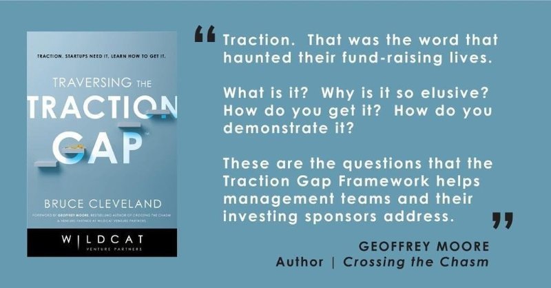 olivdup's tweet photo. "Traversing the traction gap". One of the best book I have read this past 2 years. Hats off to @brucevc and @wildcatvc for compiling and providing such a framework ! #inspiration #MVP #DataDriven #mustread #startup #Financing https://t.co/M4l17kc31A