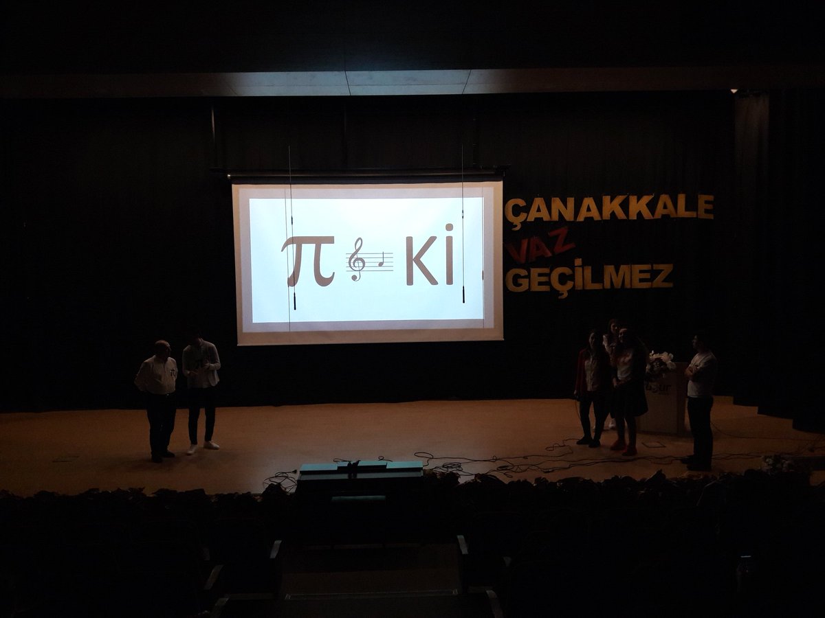 Fatmacicekerd's tweet photo. Pi gününü etkinliklerle kutladık. #PiDay #14martpigunu @dilek_ikizoglu @nildayuksel2 @MehmetSelbasan @fazilet_tufekci  @adilkurt9 @KartalKampus https://t.co/of8vBq7nau
